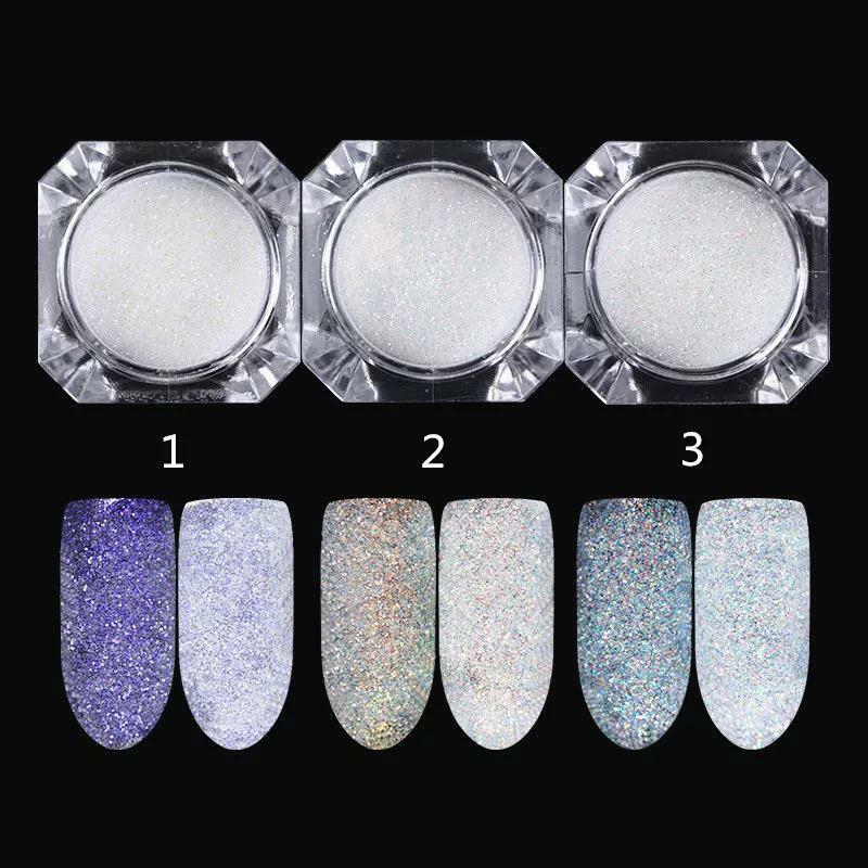 Magic Shell Nail Mermaid Glitter Powder Shining Ultra Thin Manicure Decoration