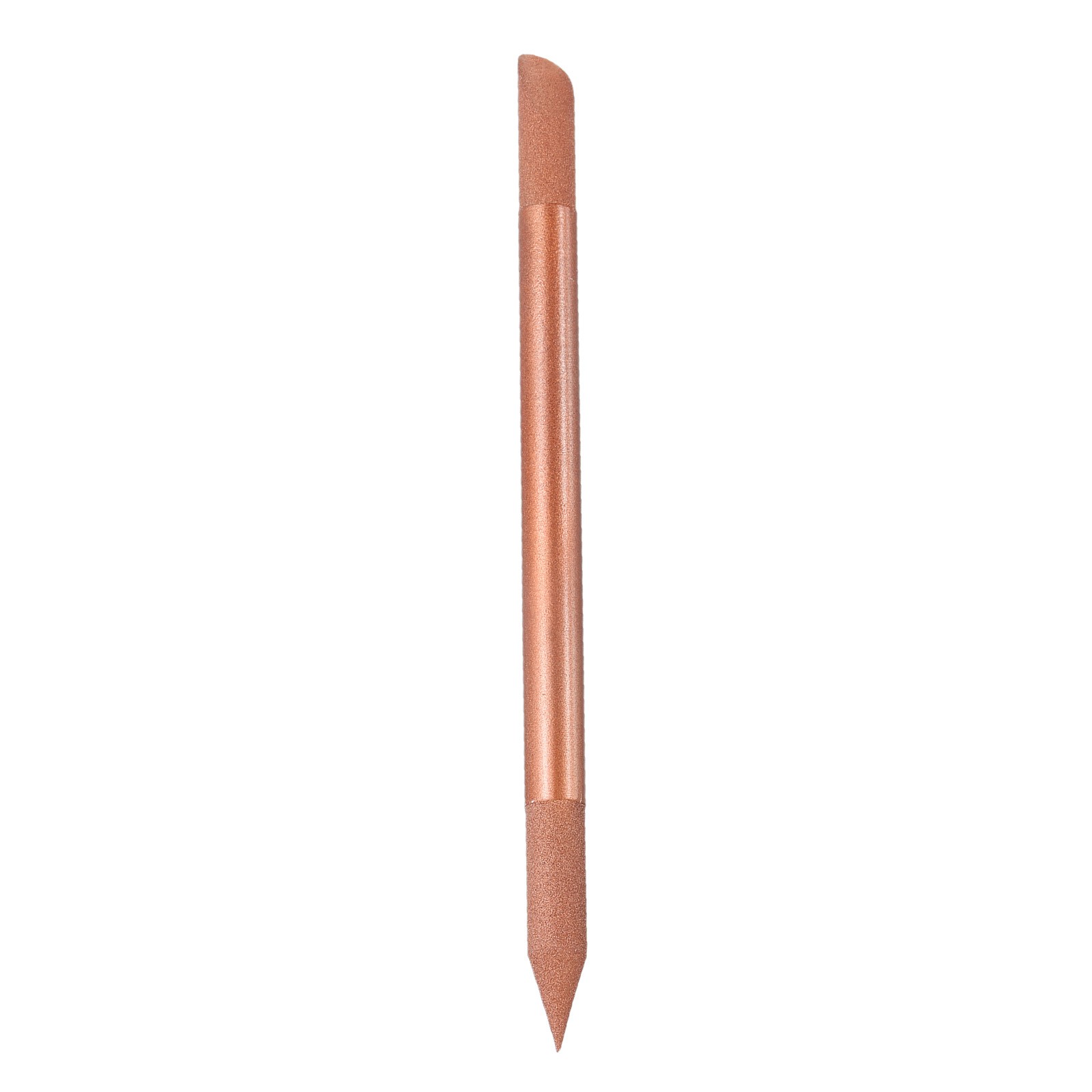 Glass Cuticle Pusher Crystal Manicure Stick for Nail Care, Orange