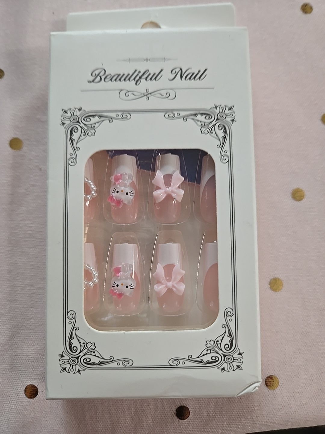 Beautiful Nail Hello Kitty Press On Nails New In Package