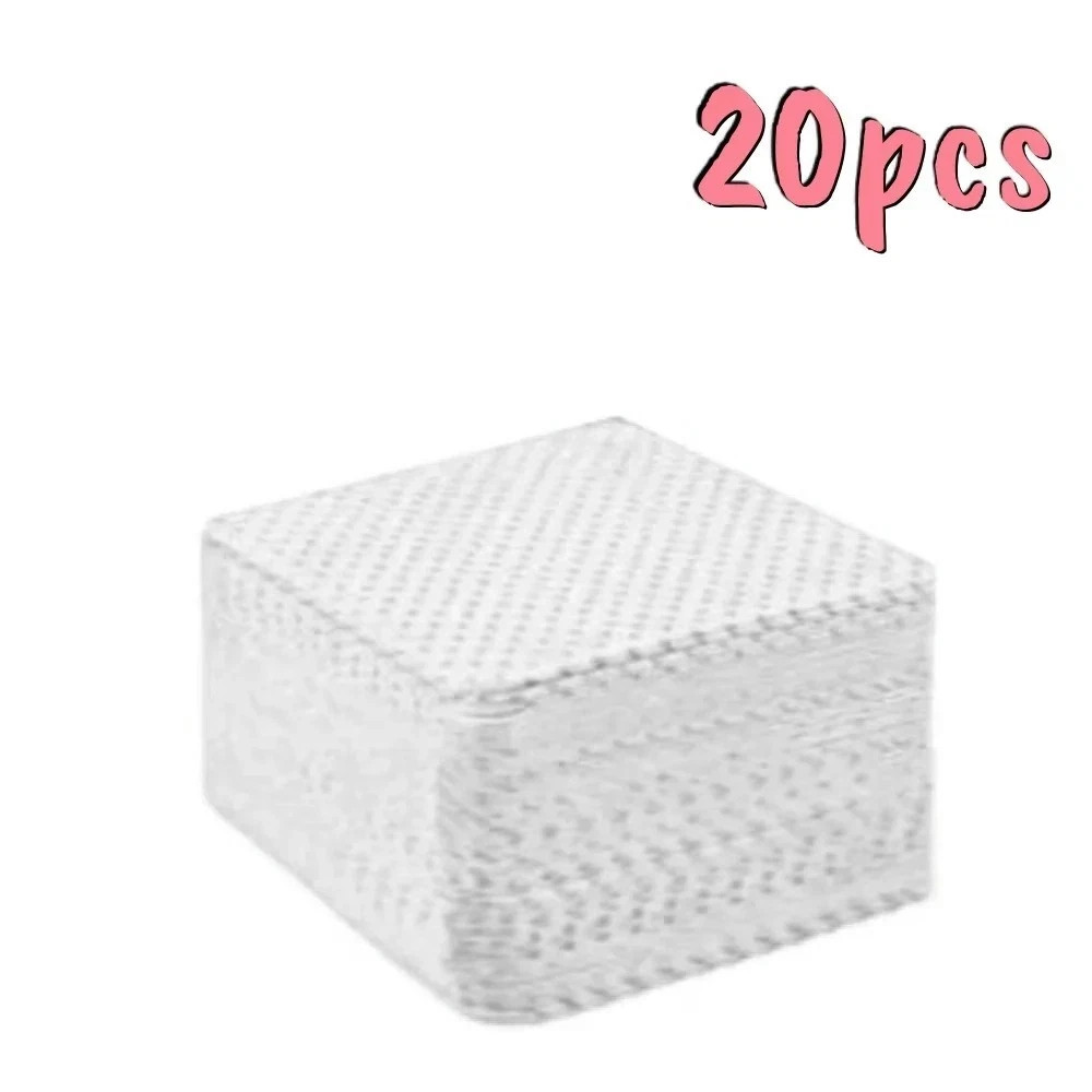 600PCS Lint Free Nail Wipes with Pump Bottle Gel Polish Remover Pads Cleaner