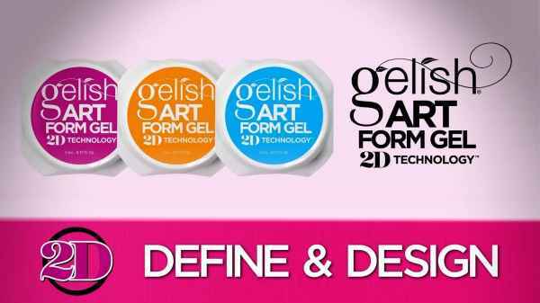 Gelish Art Form Gels – Your Choice of Essential Color!