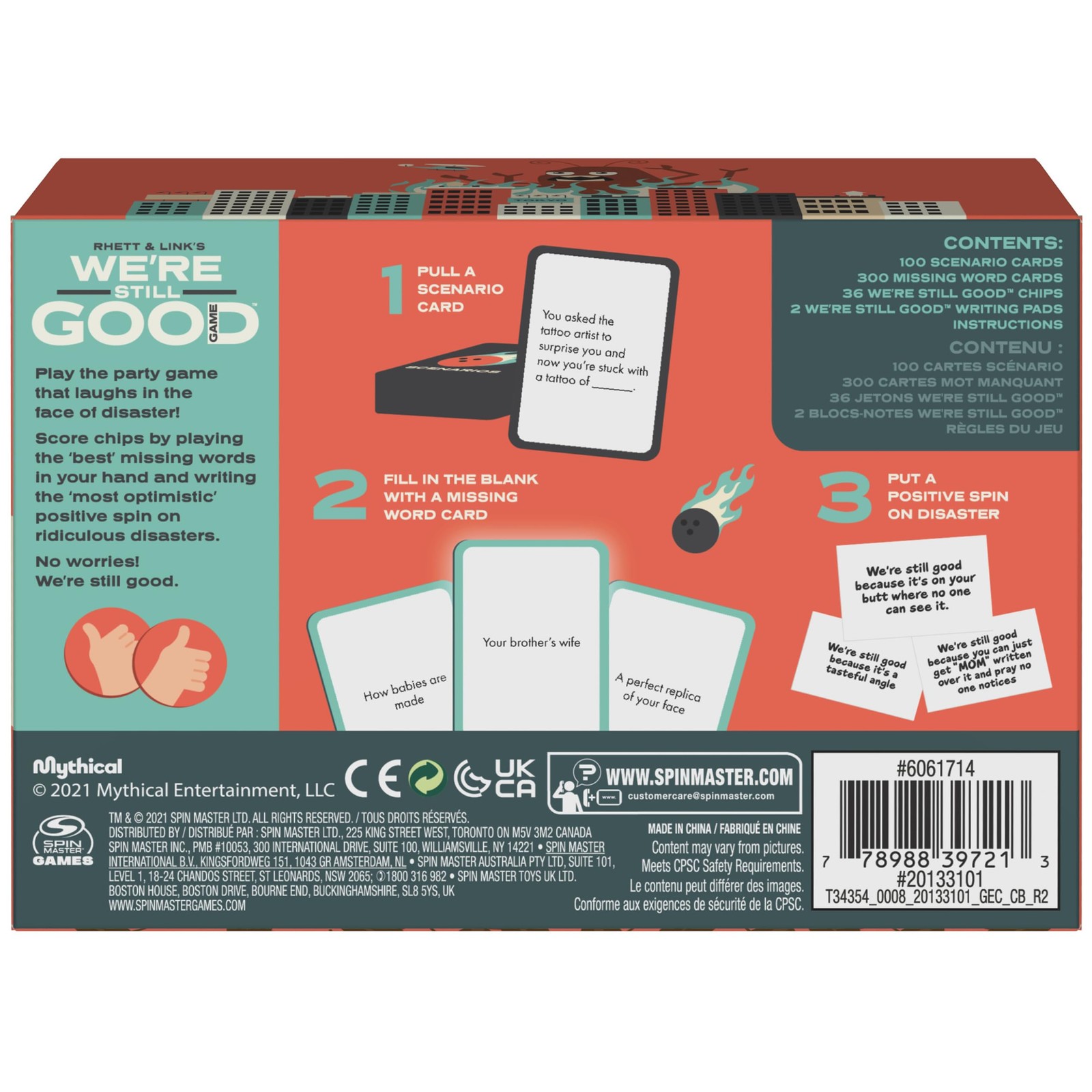 Spin Master Games, Rhett & Link We’re Still Good Party Game, 1, Multicolor