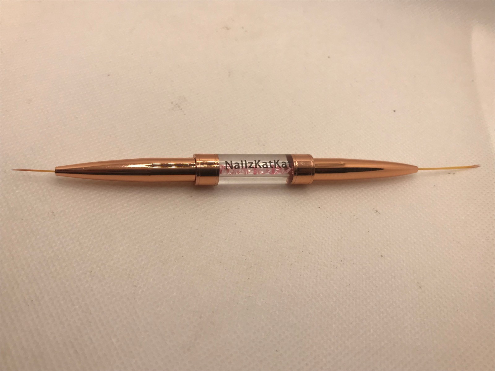 Nailz Kat Kat Hello Longer Liner Double Ended Brush ~ Gel Acrylic Natural Nails
