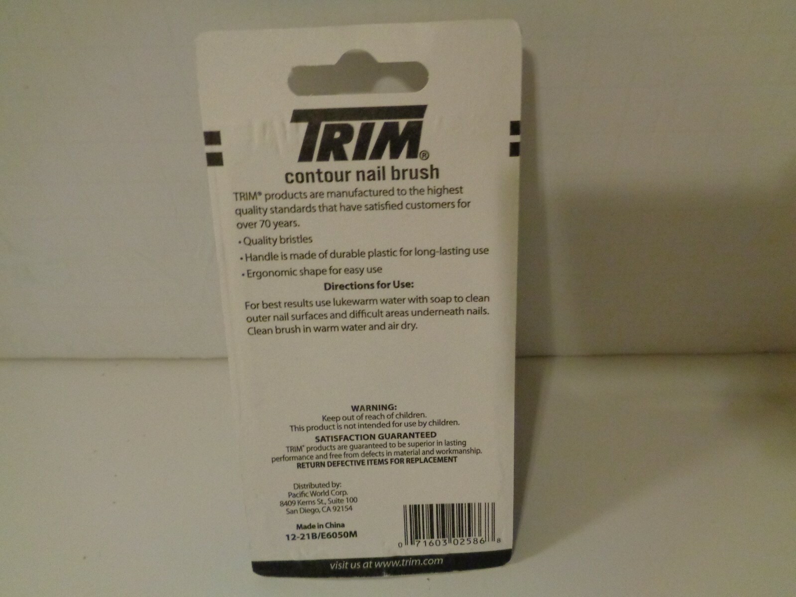 Trim Contour Nail Brush Nail Care Professional Quality
