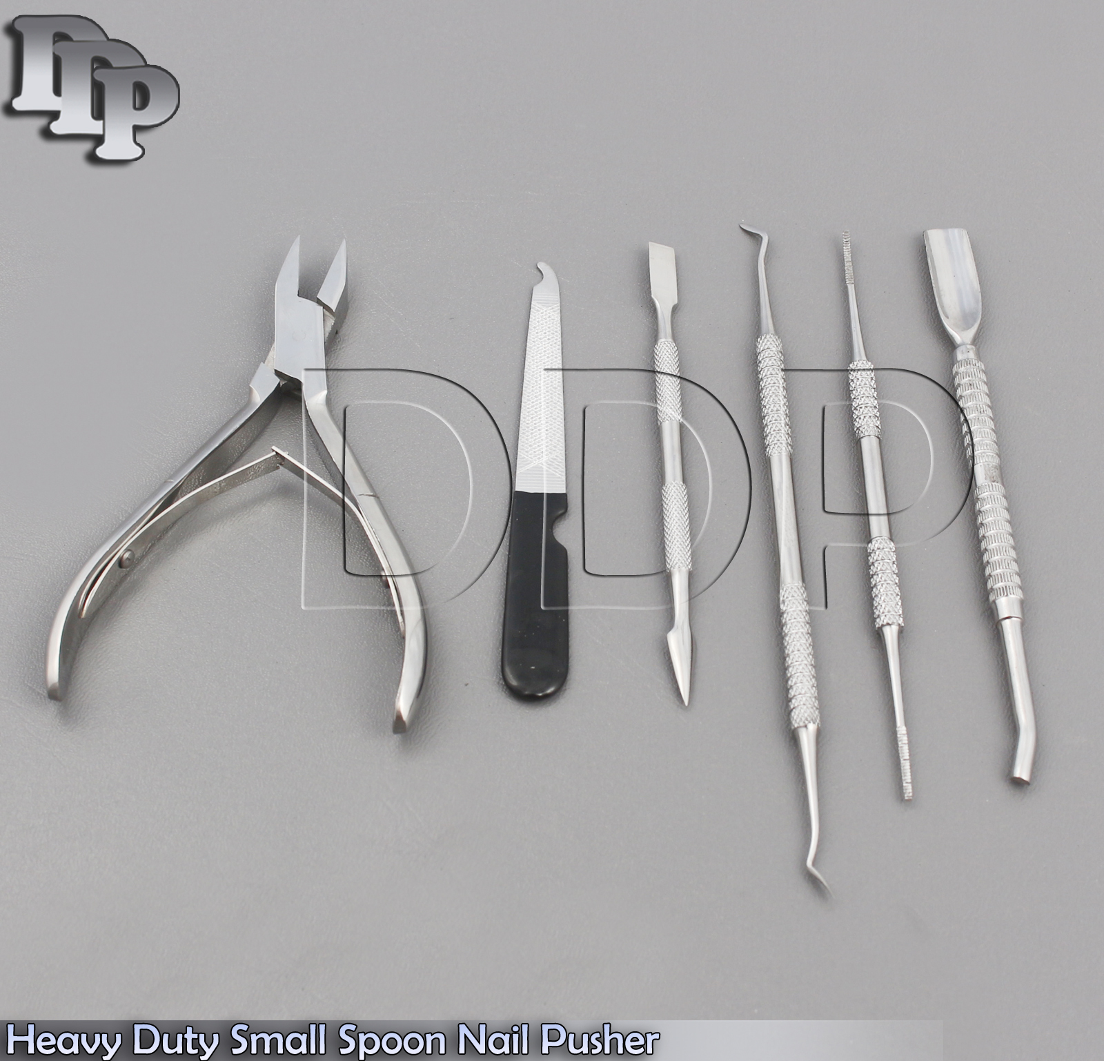 Heavy Duty Spoon Nail Pusher Remover Nail Manicure Pedicure Nail Art