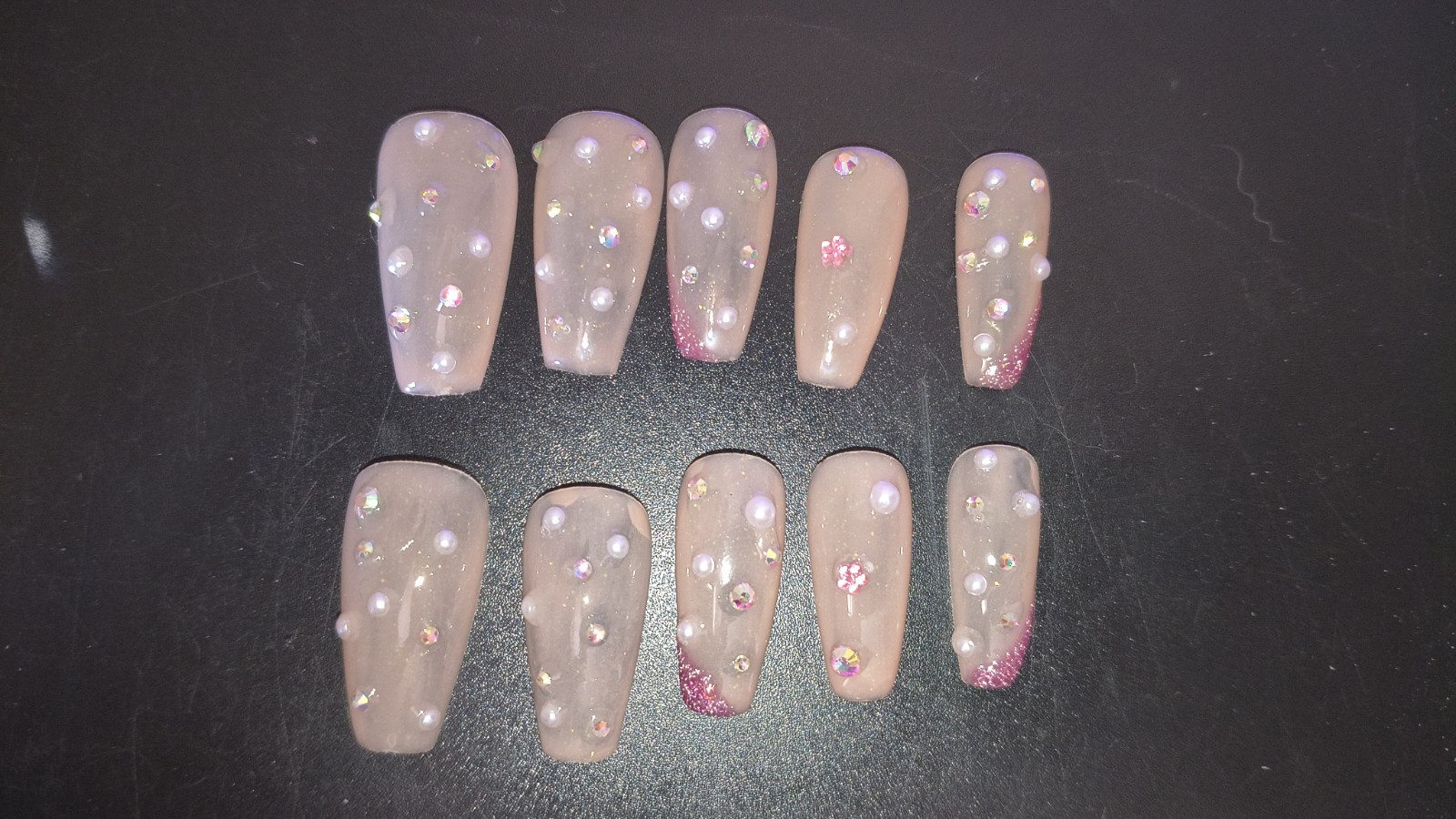 press on nails handmade
