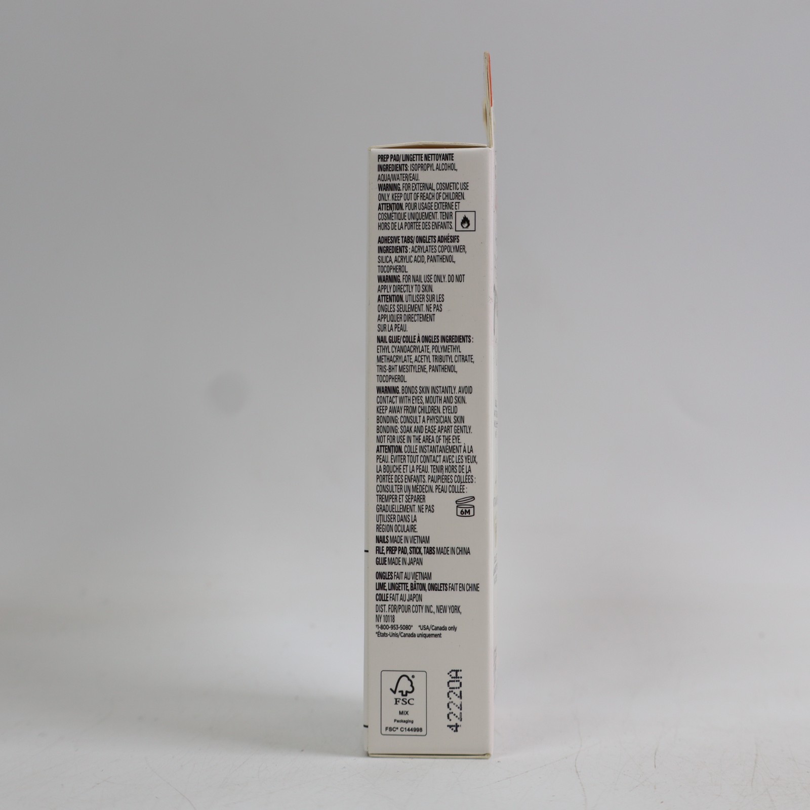 2 PACK Sally Hansen Salon Effects Perfect Press-on Nails, On Pointe CO351