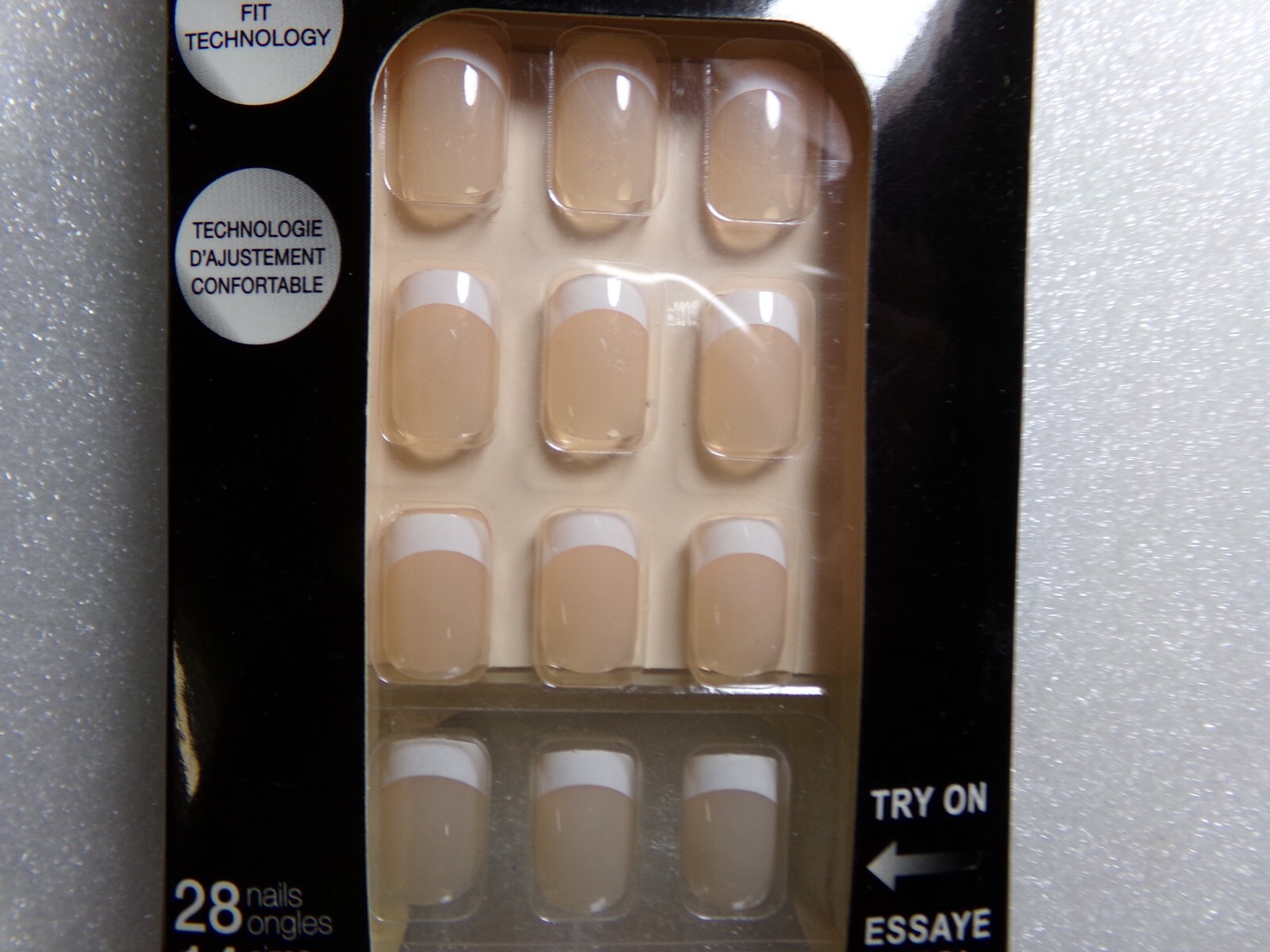Sensational Salon Nails Manicure Easy Pre-Glued Nails ~ Pick Your Style~NEW