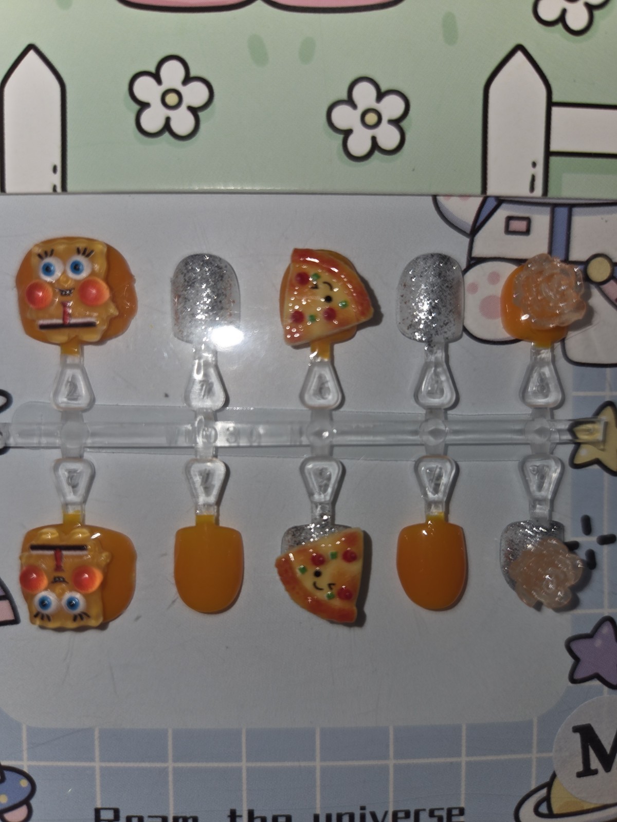 Press On Nails Bundle Of 8 Children’s nail sets great parties summertime fun