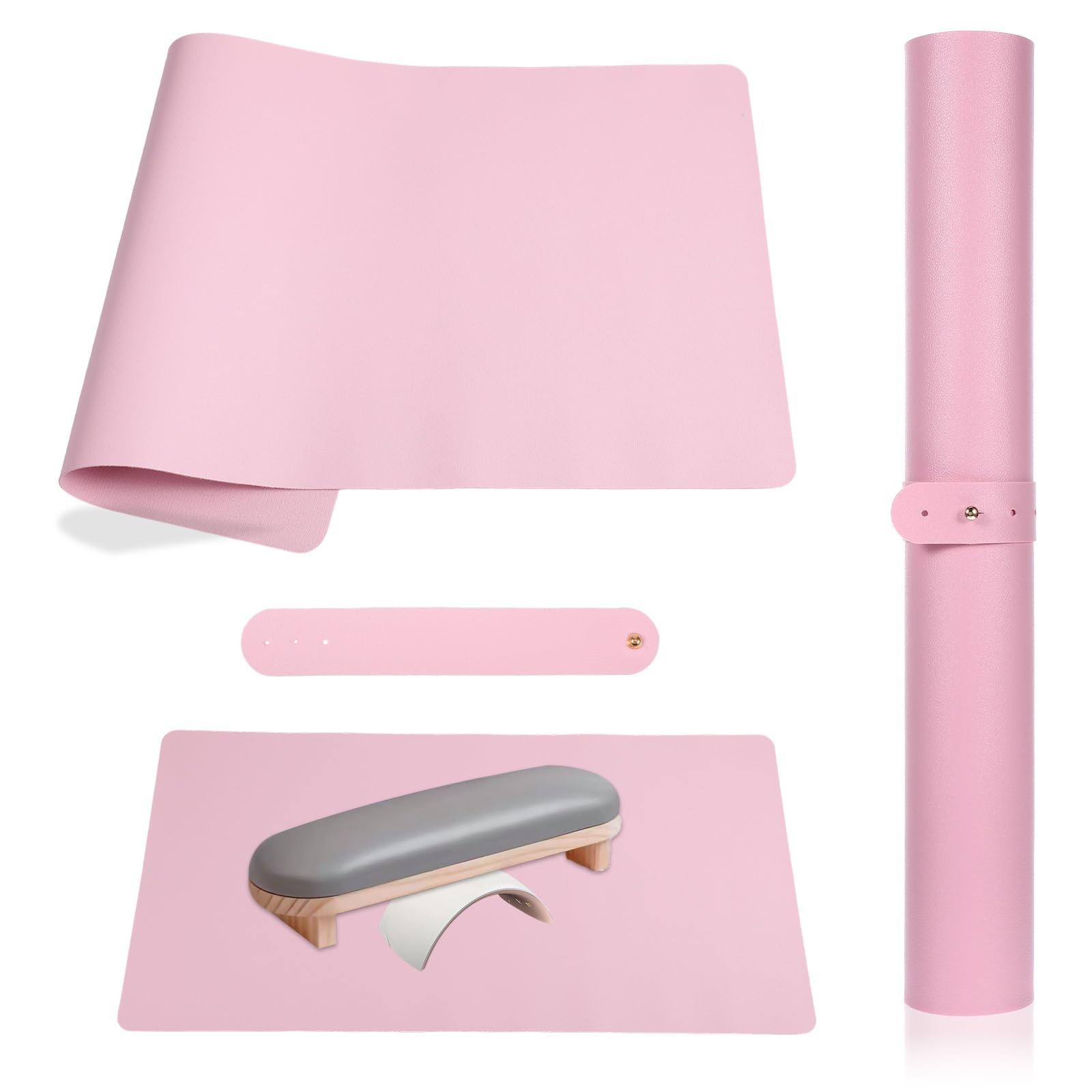 1 Pcs Manicure Table Mat Nail Mat Nail Desk Mats Foldable Art Table Desk Mats…