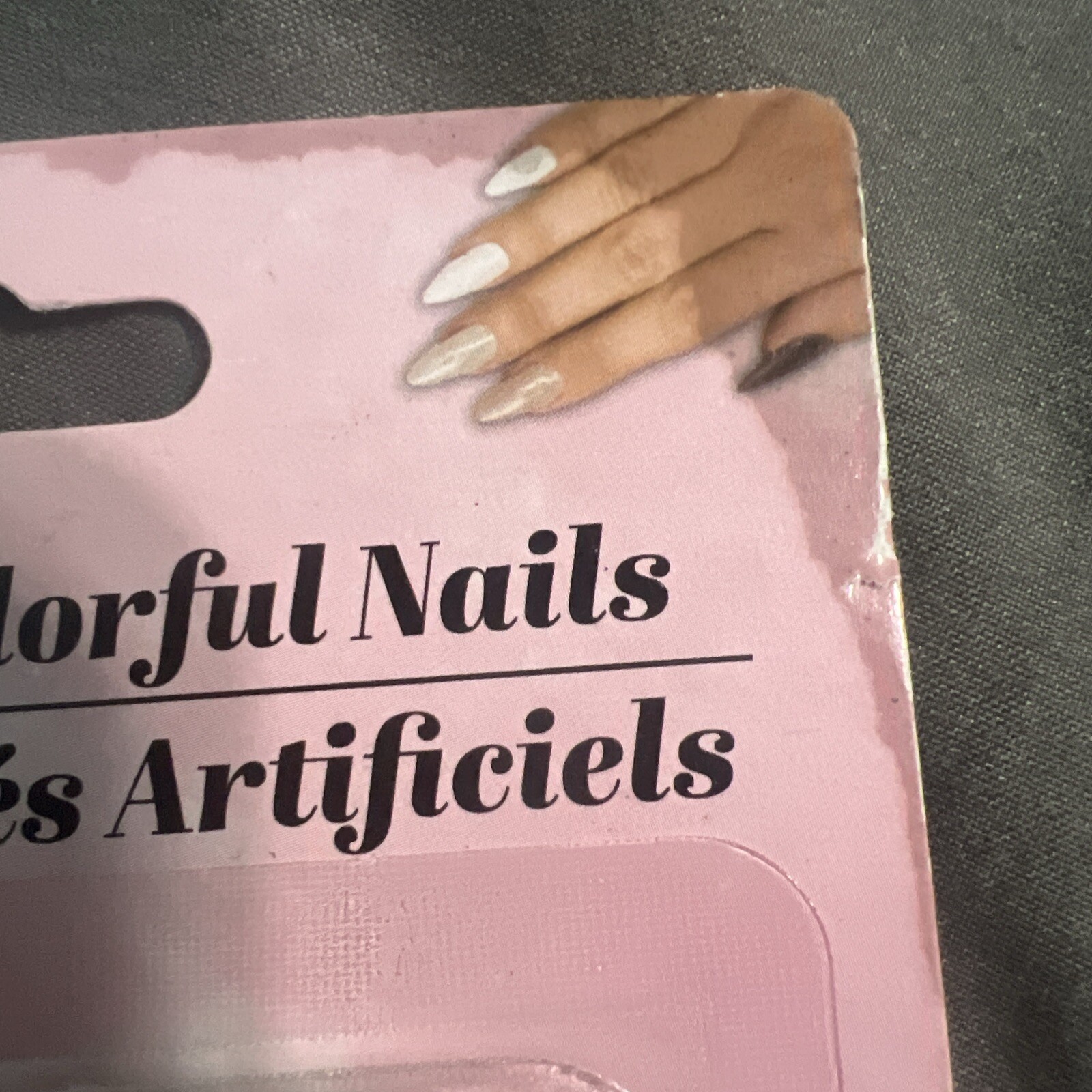 B Color Artificial Colorful Press on Nails Oval Shape, Glue Not Included 60 PC