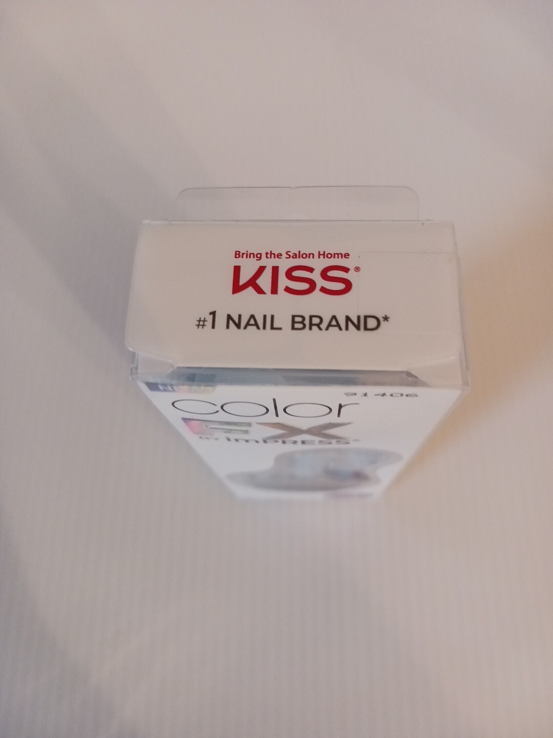 KISS imPRESS No Glue Mani Press-On Nails, Color FX, Meta’, Medium Blue, Short