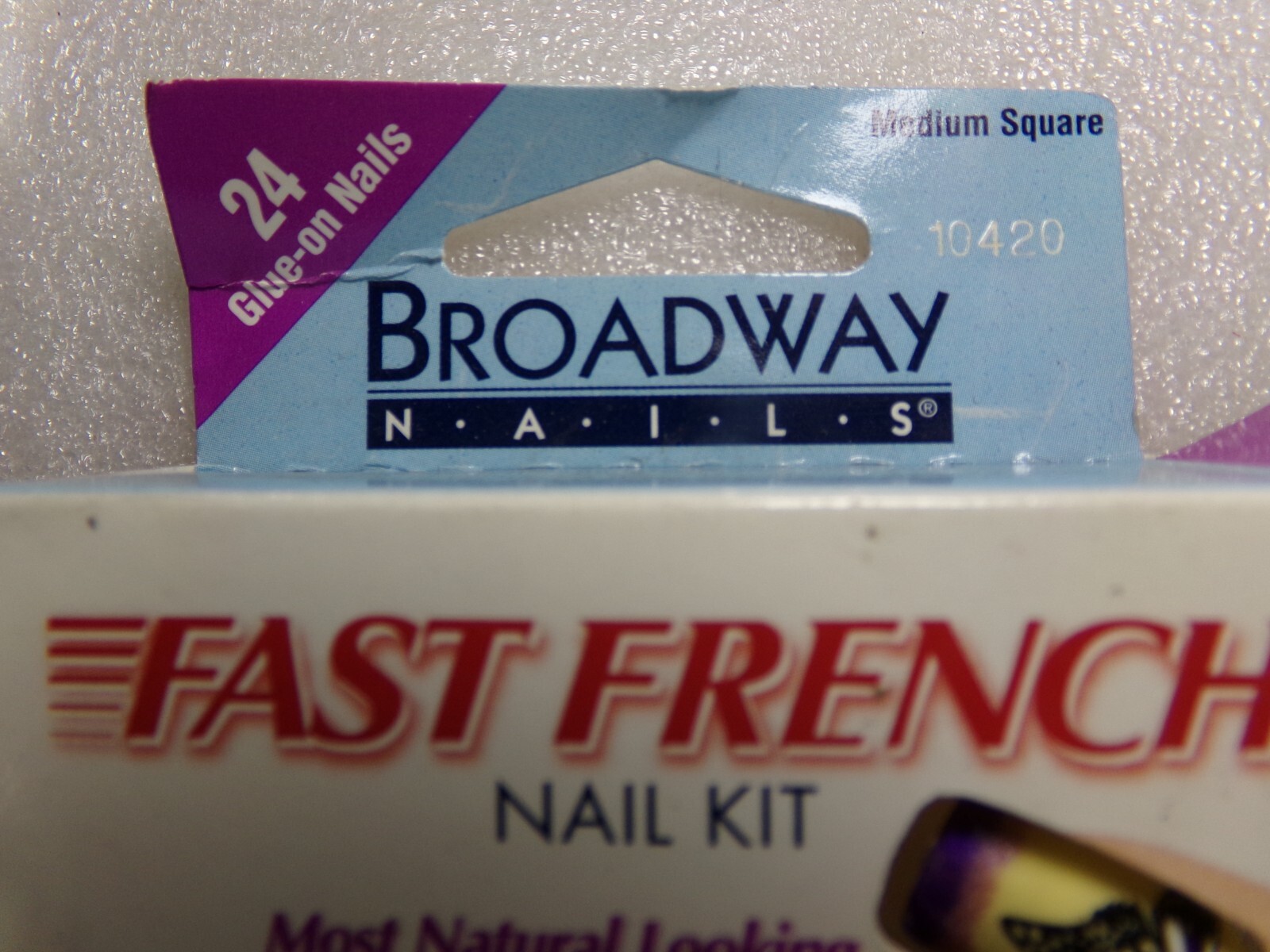 Broadway GLUE ON Medium Yellow & Purple with Mother’s Day design