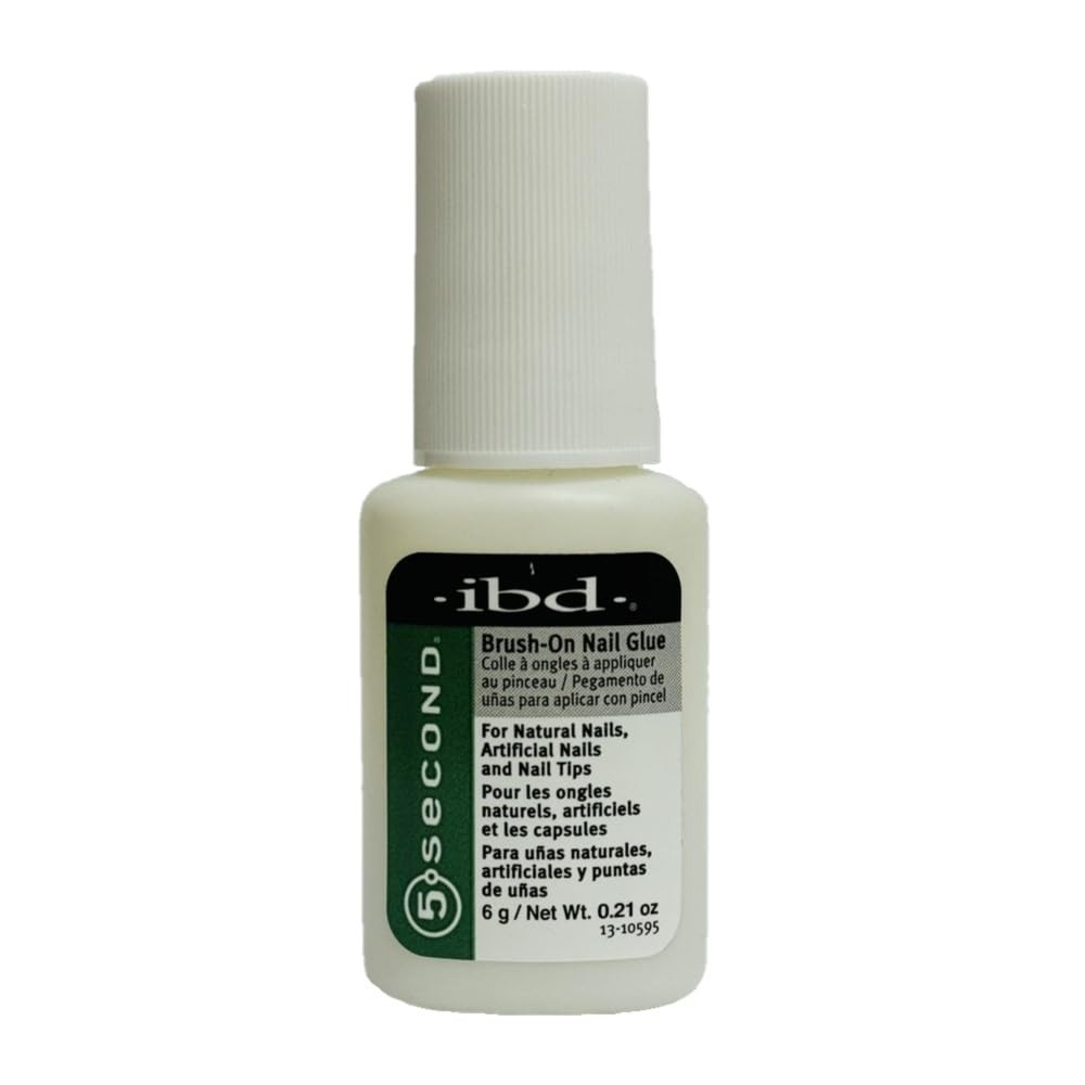 IBD Ibd 5 Second Brush-on Nail Glue Clear
