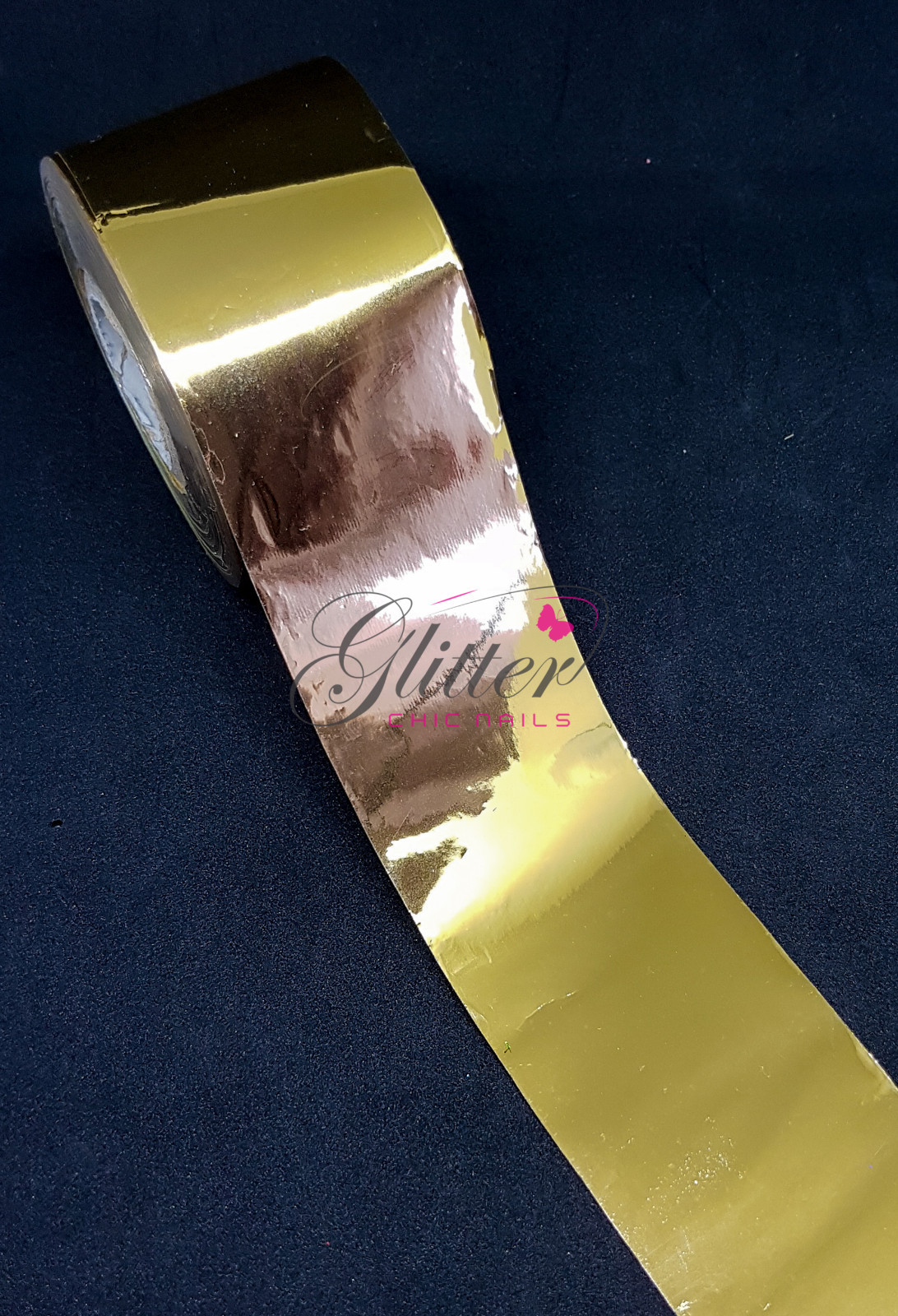 NAIL TRANSFER FOIL – 20 STUNNING COLOURS 1 METRE LONG