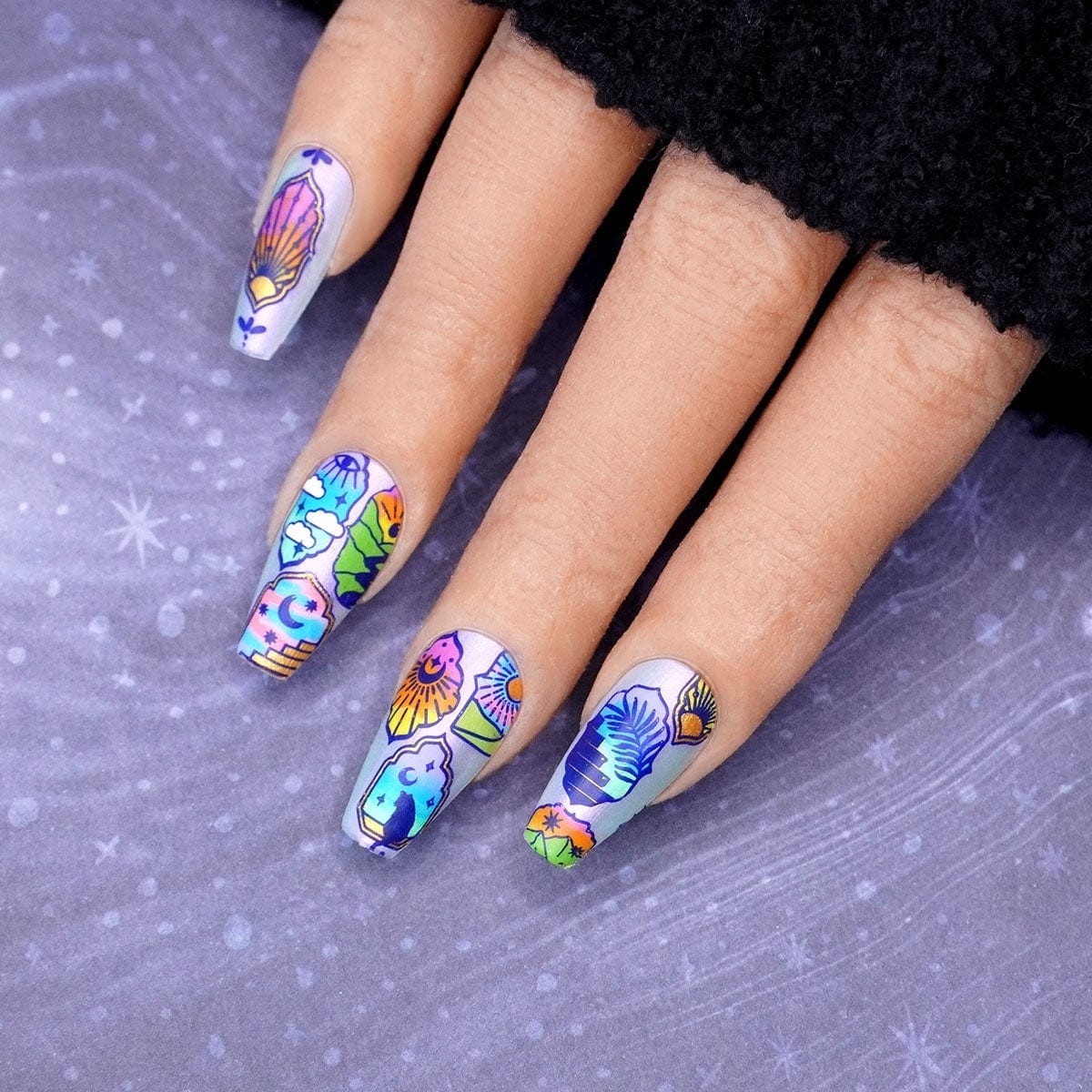 Maniology nail stamping plate MXM141 Mxm 142 MANI X ME SUBSCRIPTION ONLY LIMITED