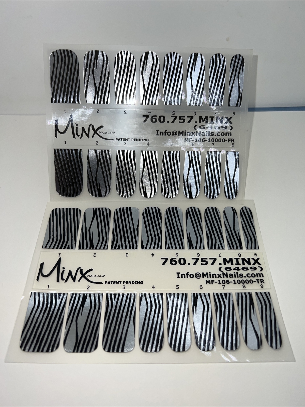Minx Foil Nail Cover Nail Art Sticker Manicure Wraps