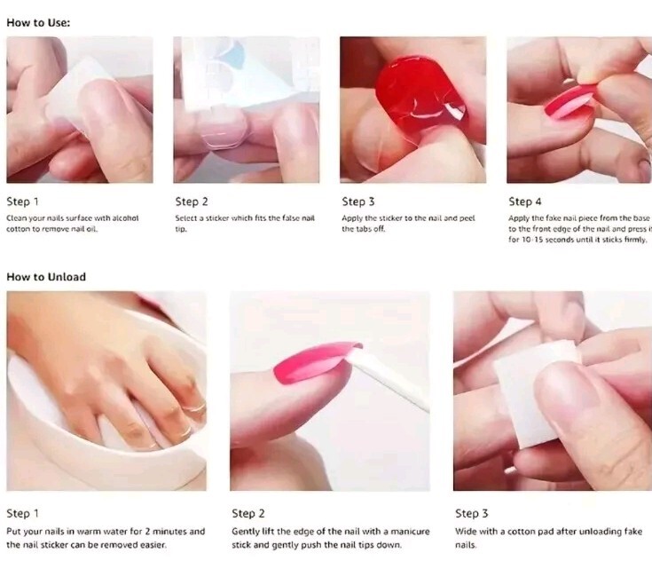 Chic Flamingo & Floral Press-On Nails – Medium Ballet Shape, Glossy Finish 24