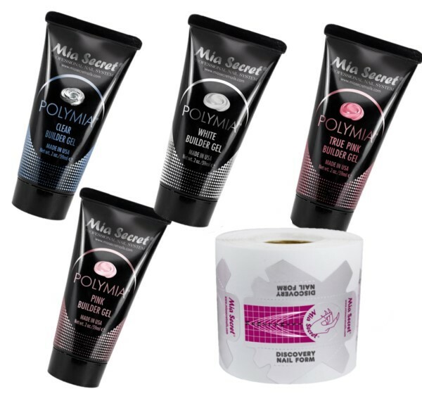 Mia Secret POLYMIA BUILDER GEL /NAIL FORM – CHOOSE COMBO
