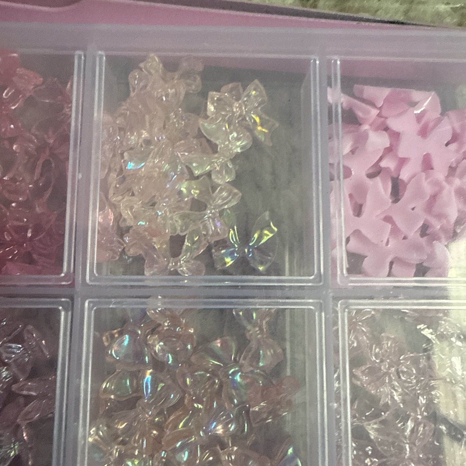 3000 Nail Charms Pieces Multi Shape New