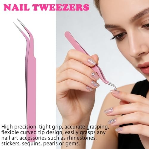 Nail Art Brushes Set, Nail Stand, Liner Pens and Dotting Tool for Nail Art