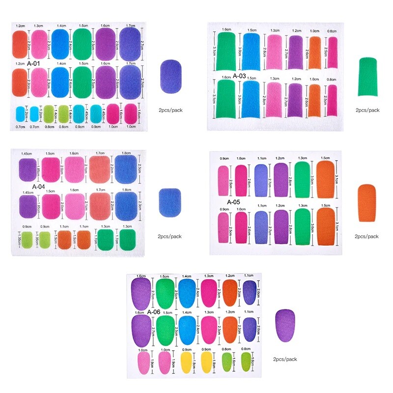 Non Woven Fiberglass Nail Silk Wrap Extension Nails Repair Precut Tip Fiber Gel