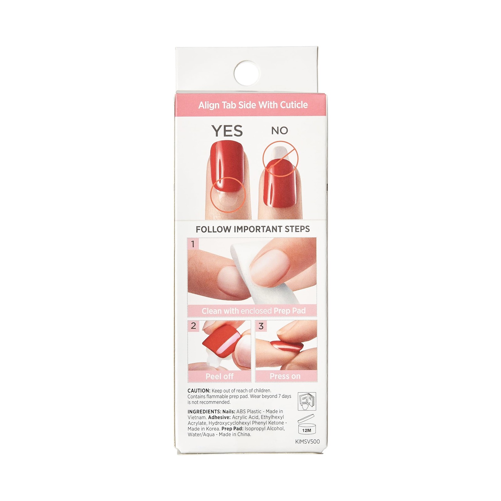 imPRESS Press On Nails 30 Count Salon Quality Easy Application Chip Proof