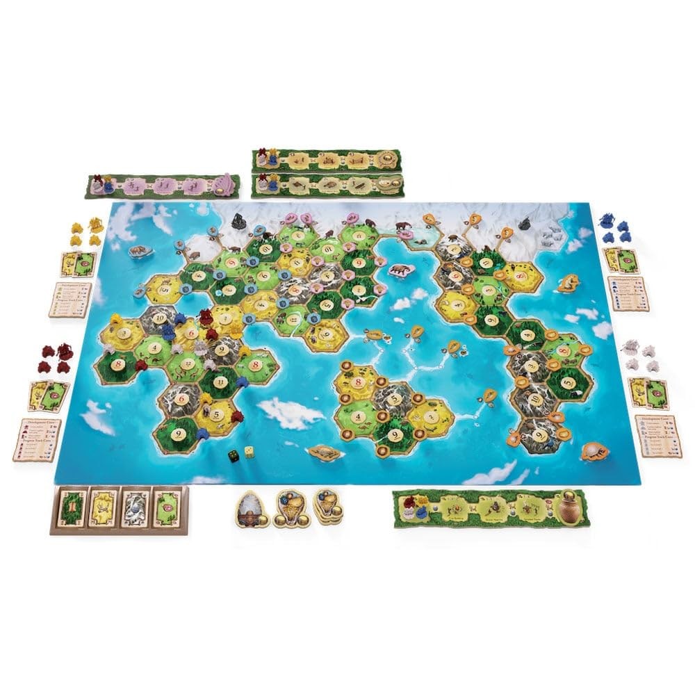 CATAN Dawn of Humankind Board Game – Embark on One Size, Multicolor