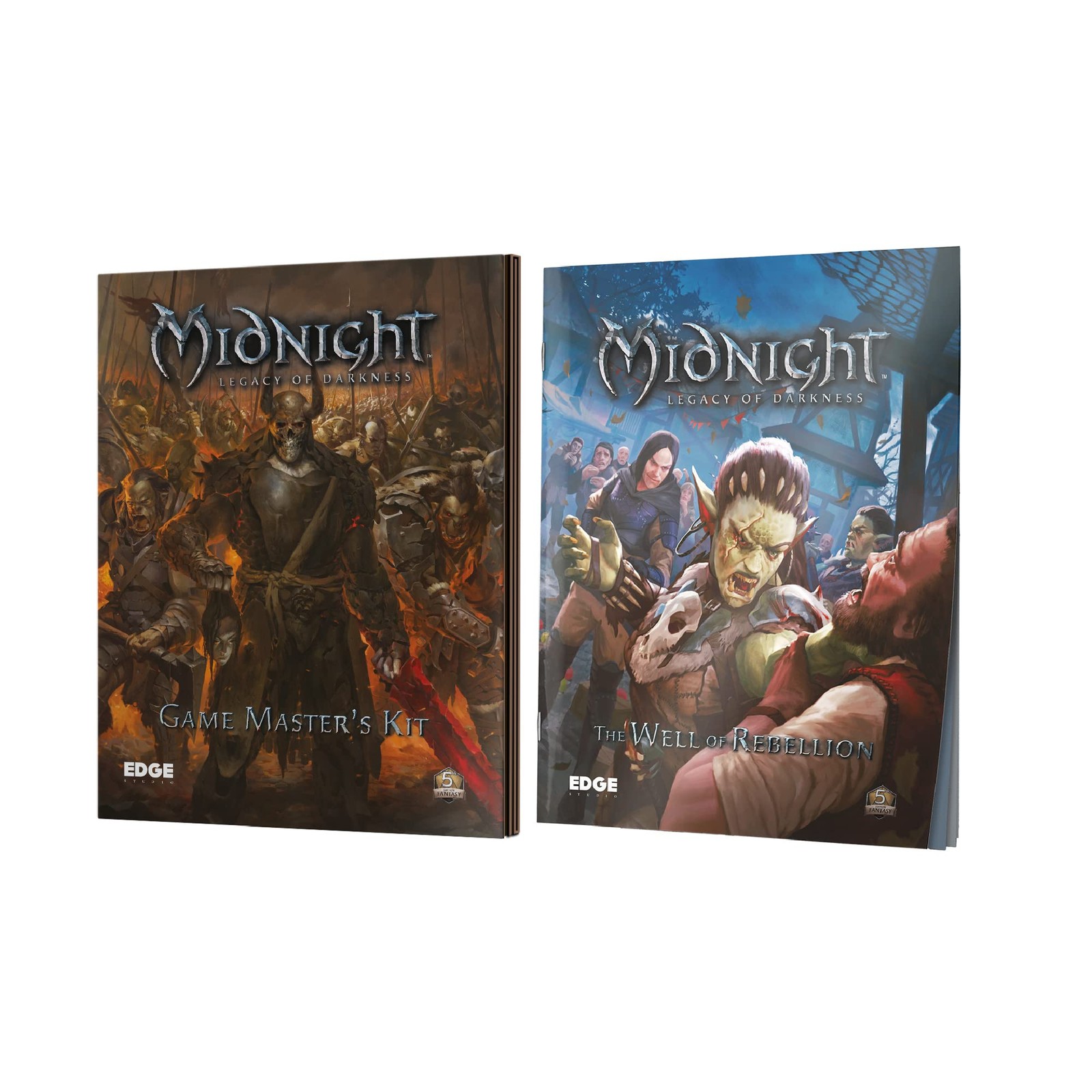 Asmodee Midnight : Game Master’s kit 8.5 x 11.25 x 0.4 inches, Multicolor