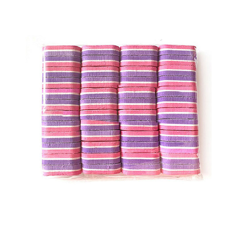 10Pcs Mini Nail Sponge Files Buffer Block Polishing Sanding Nail File Pedicure