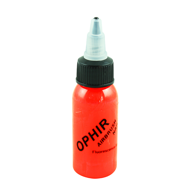 OPHIR 12 Colour Airbrush Nail Inks for Nail Stencil Art Polishing 30ML/Bottle