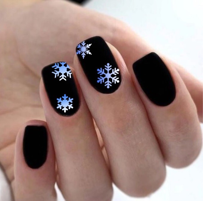 Butterfly, Fire, Flame, Heart Chain, Scattered Hearts Stencils for Nails,