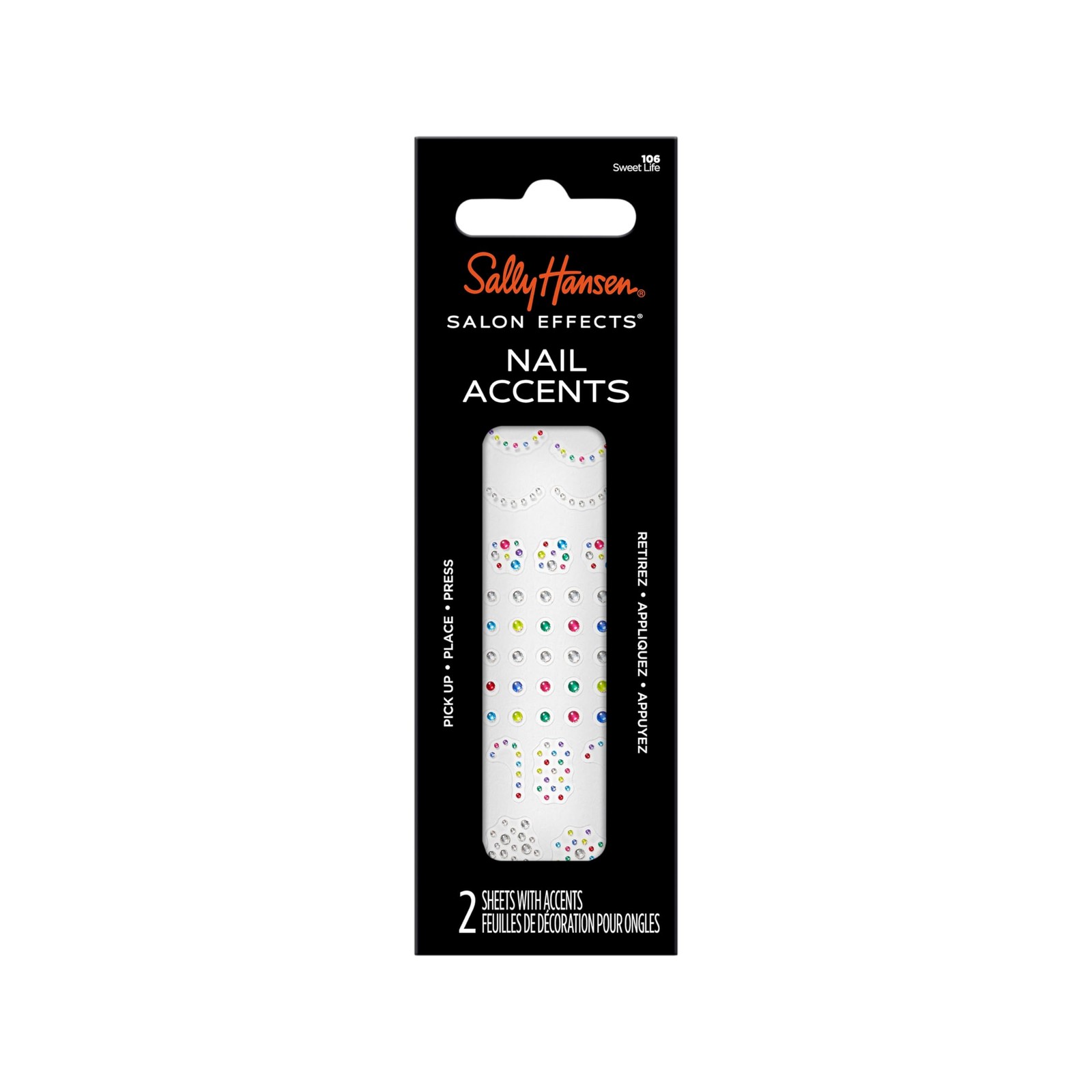 Sally Hansen Salon Effects Nail Accents, 106 Sweet Life