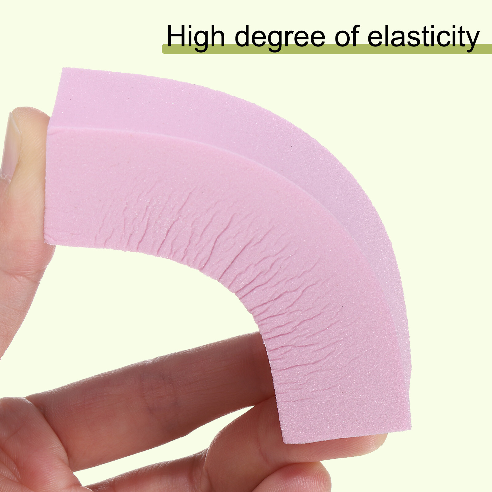 10pcs Nail Buffer Block 120 Grit Nail File for Nail Polishing Buffing, Pink
