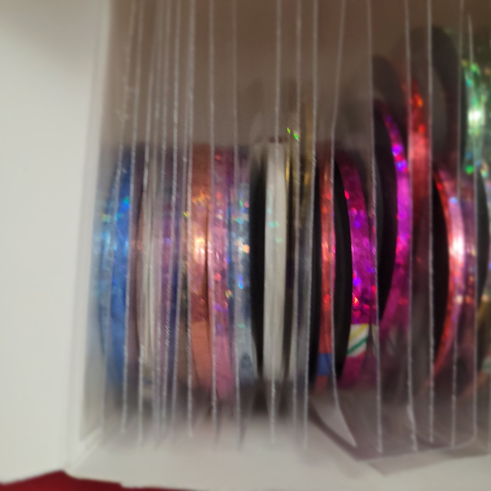 Nail Art Striping Tape Lines Kit 32 Pcs 1Mm 2Mm 3Mm Nail Tape Strips for Design