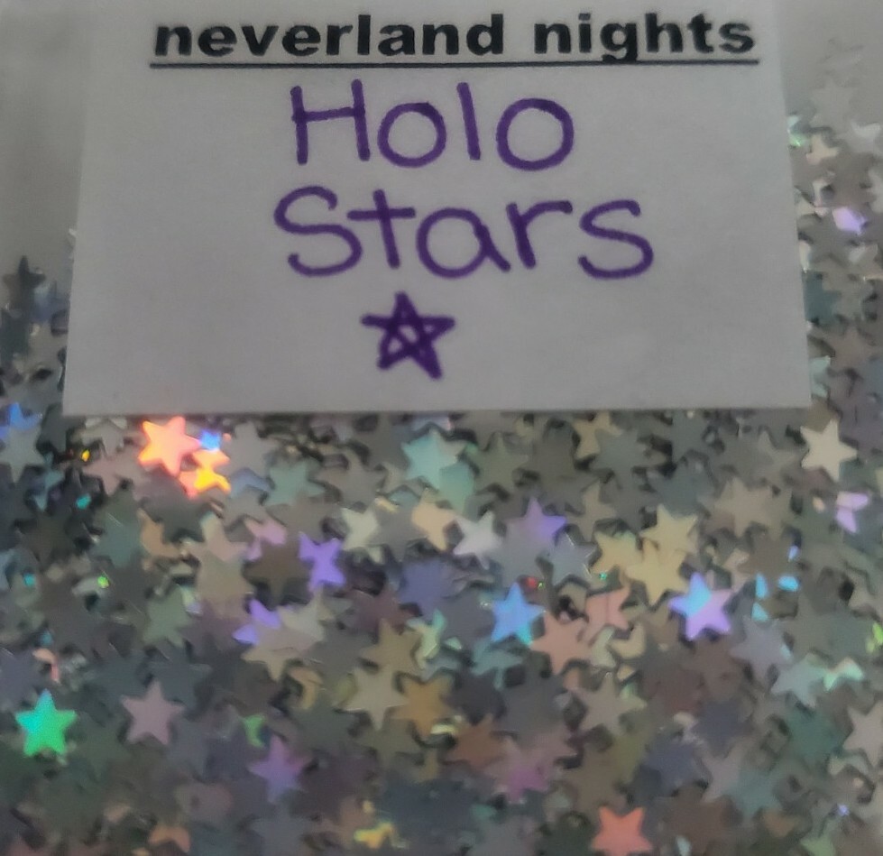 Holographic Star Shape Glitter HOLO for nails, acrylic, crafts, 2g