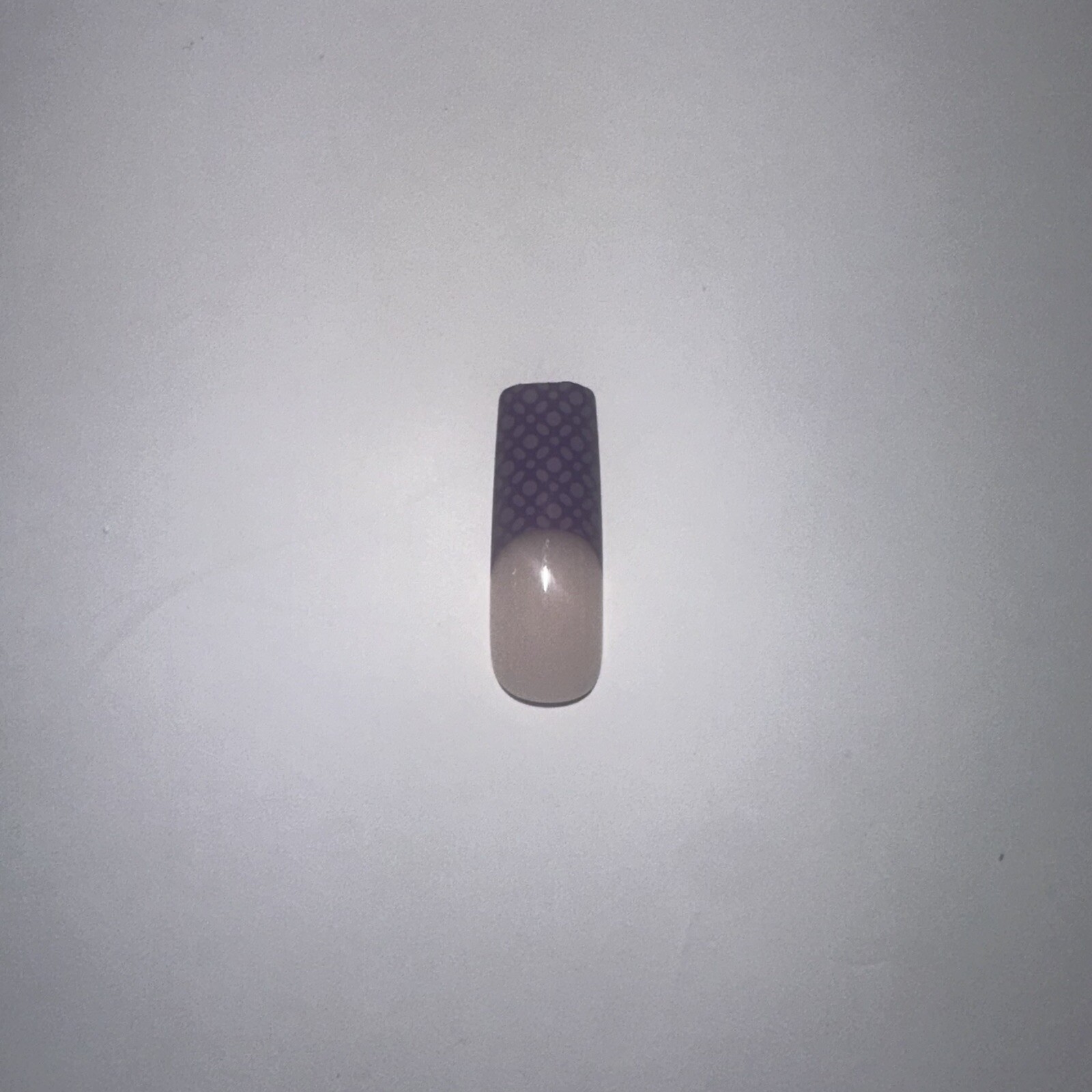 KISS FX COLOR RED ASPEN HANDMADE FRENCH TIP PRESS ON NAILS MEDIUM LENGTH 24 CT