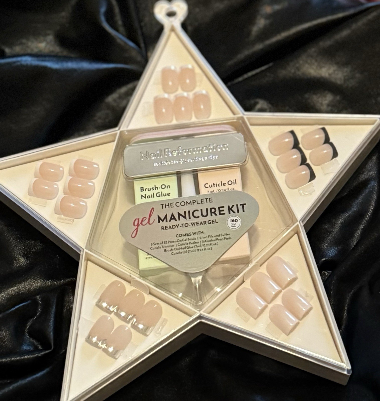 Nail Reformation Press On Nails Star Box “Bare Essentials”~Includes Free Gifts❣️