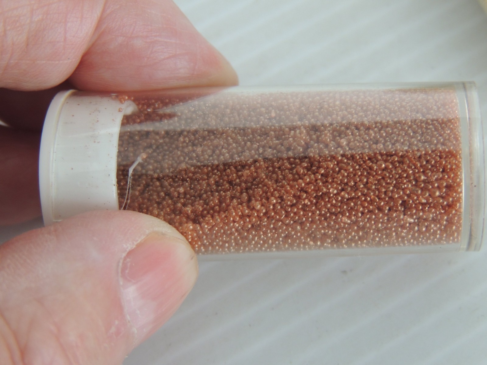 Gold, BRONZE Micro Glass Caviar Bead Bulk Micro No Hole Beads 2″ SMALL PLASTIC