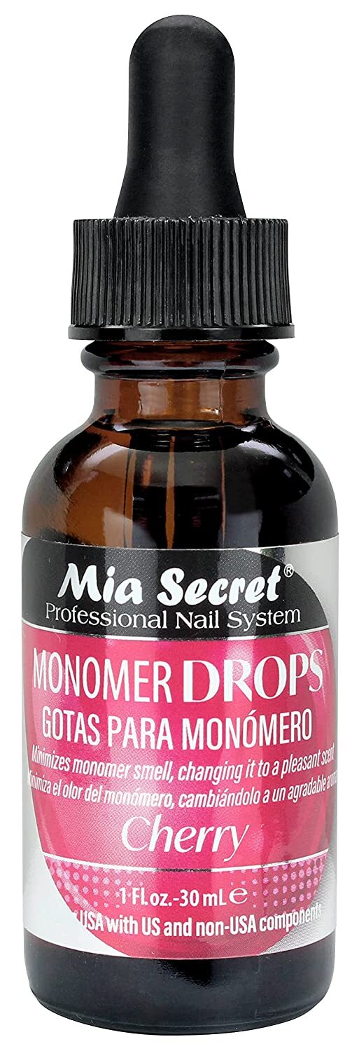 Mia Secret Monomer Drop CHERRY SCENT Nail Product New 1 Ounce