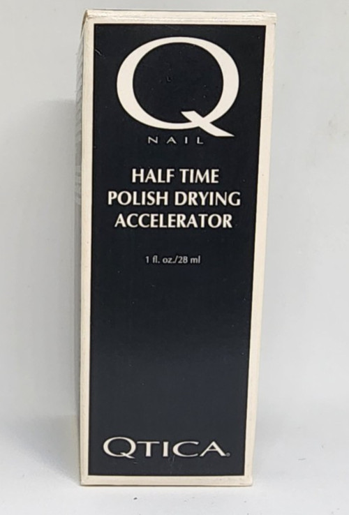 Qtica Half Time Polish Drying Accelerator 1 oz/28 ml fast Dry Nail Solution NEW