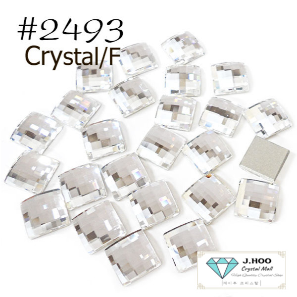 Swarovski 2493 Chessboard Flat Back Crystal 8mm 10mm 12mm 20mm