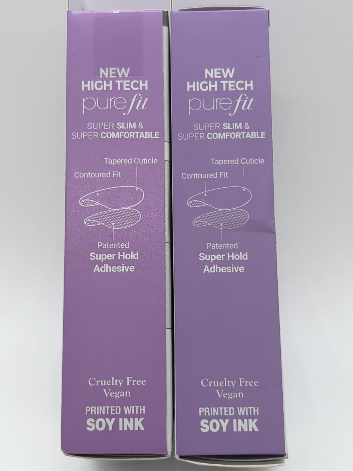 KISS Impress Press on Nails Short Oval Lot Of 2 Sets M2