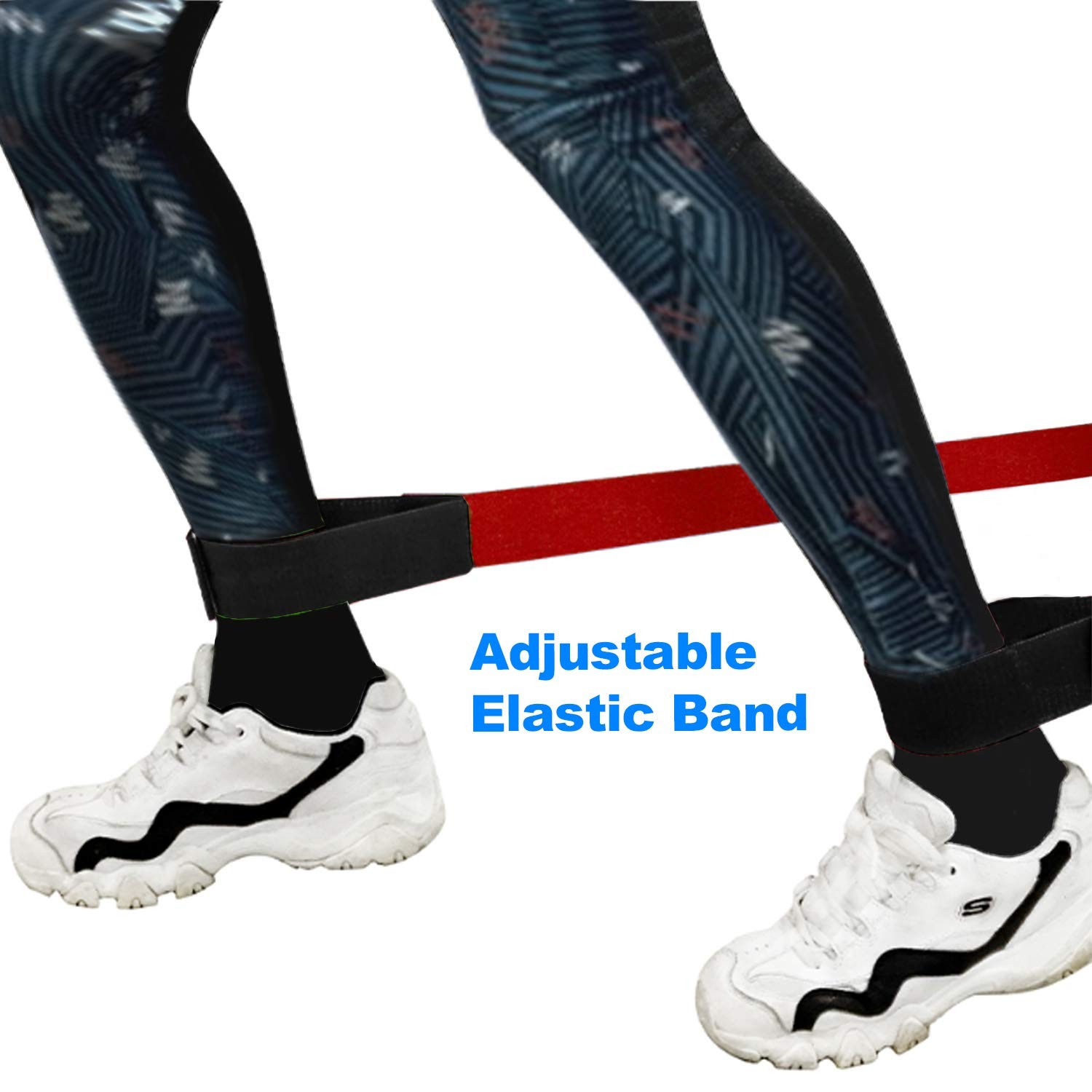 Legged Race Band For 4 ppl, Team Building, Outdoor Medium, 4 People(red)