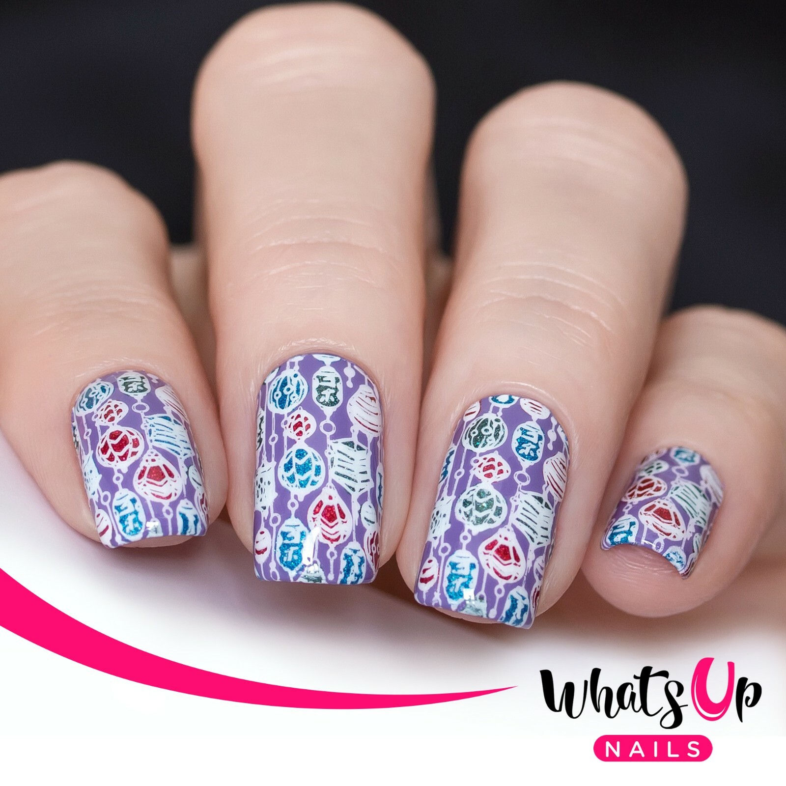 B051 I Just Want Sushi Stamping Plate For Stamped Nail Art Design