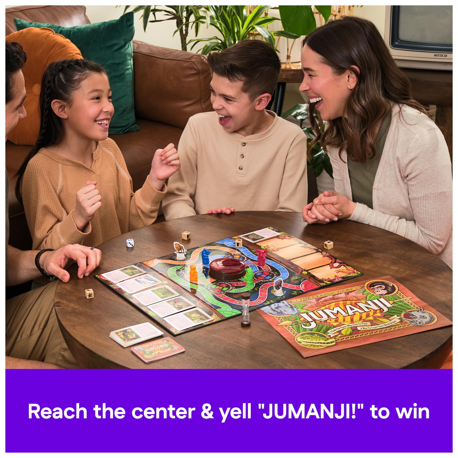 Spin Master Games, Jumanji 30th Anniversary Edition, The 1, Classic Game