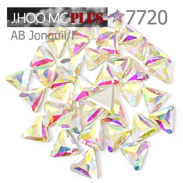 J.HOO Crystal 7720 Cosmic Flat Back Rhinestones 7.5mm Nail Art (10pcs)