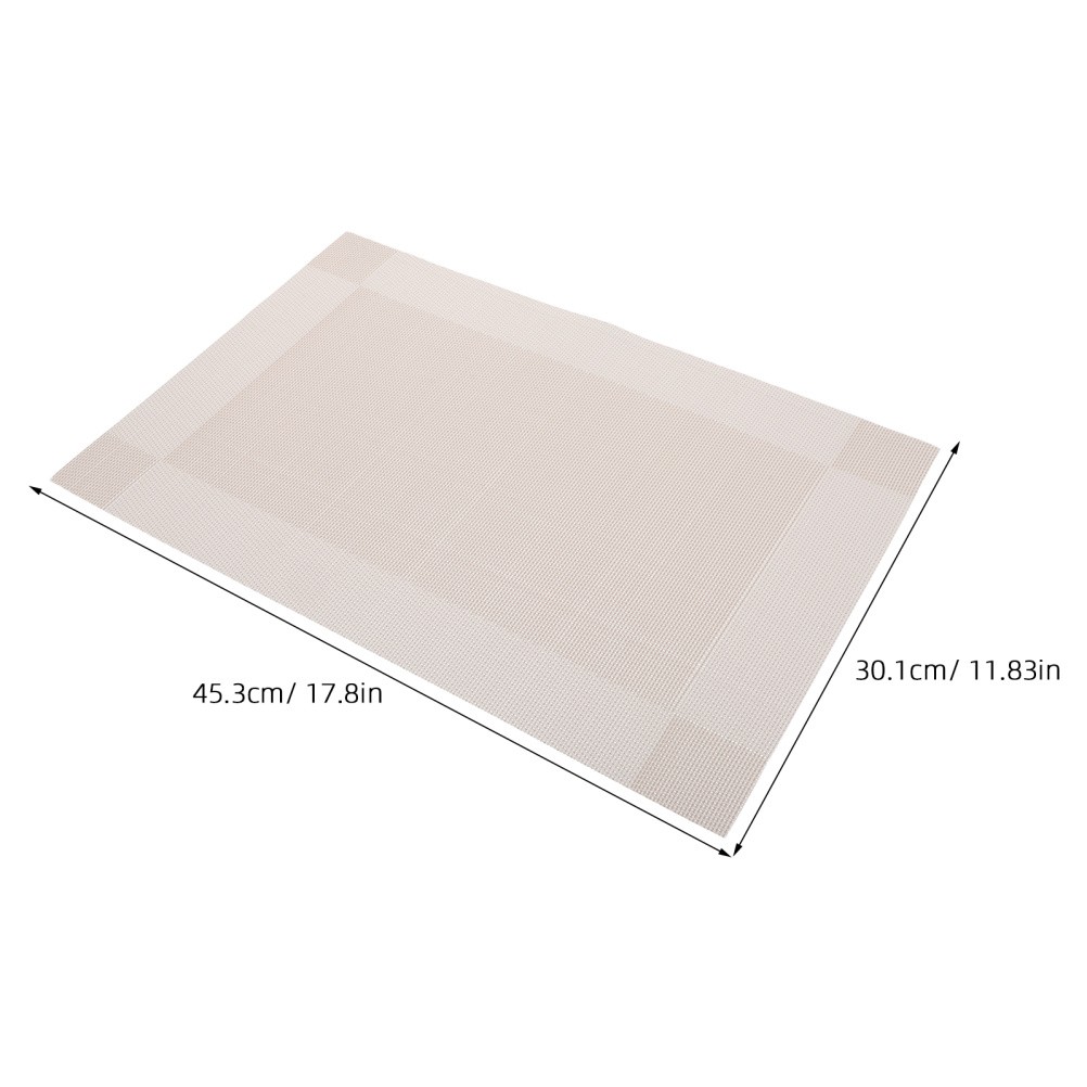 4pcs Nail Art Table Mats, Soft Manicure Desk Pad, Salon Workstation