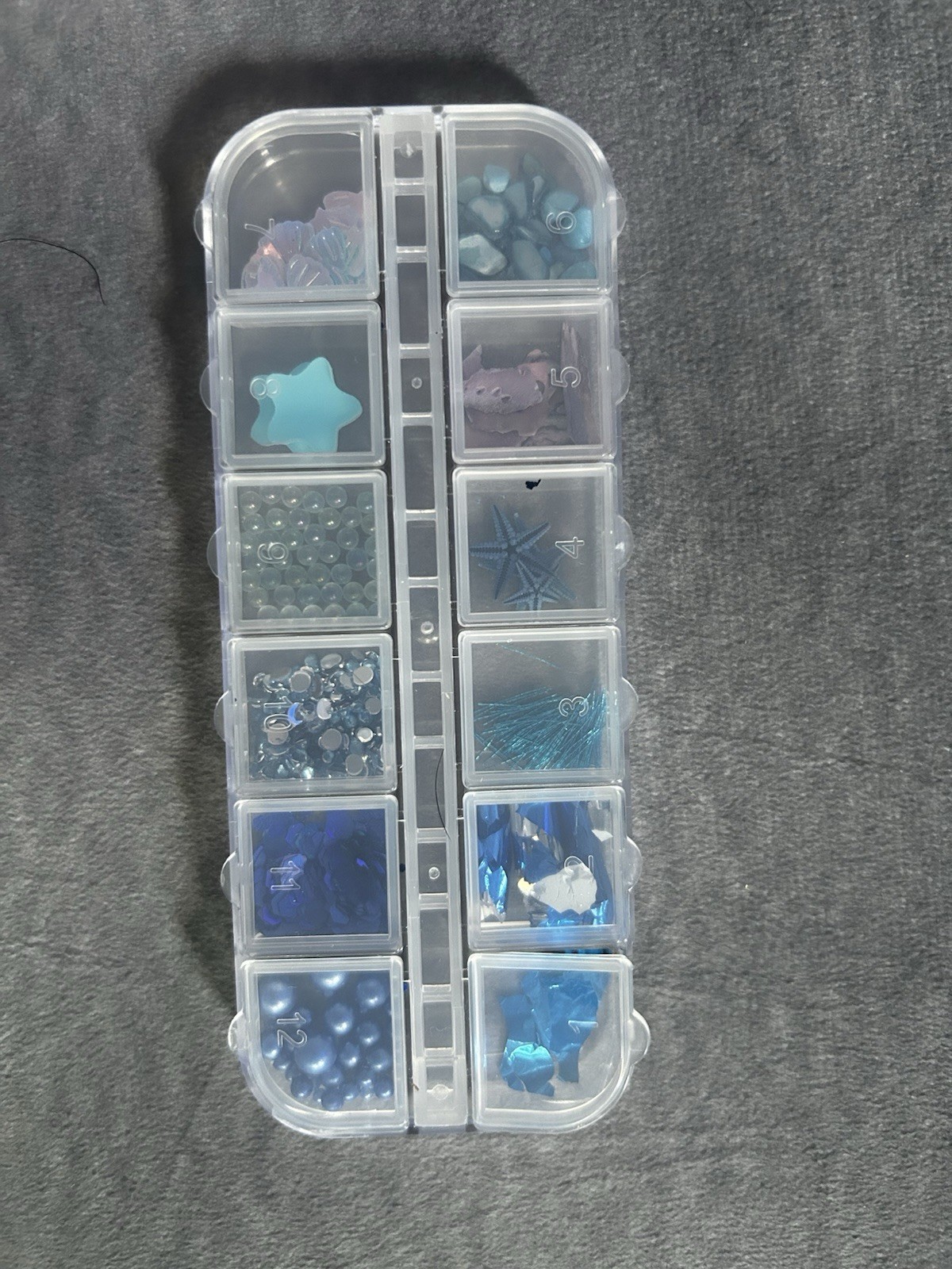 NEW 3D Nail Art Sea Pearls, Bubbles, Starfish, Stars, Seashells (Set of 3)