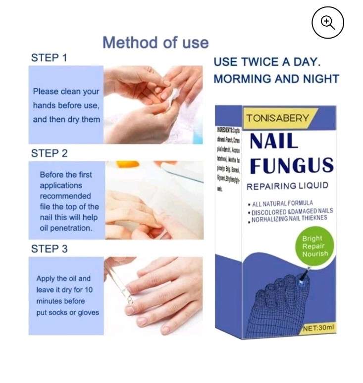 Nail Fungus Treatment For Toe and Finger Nails 30 ml